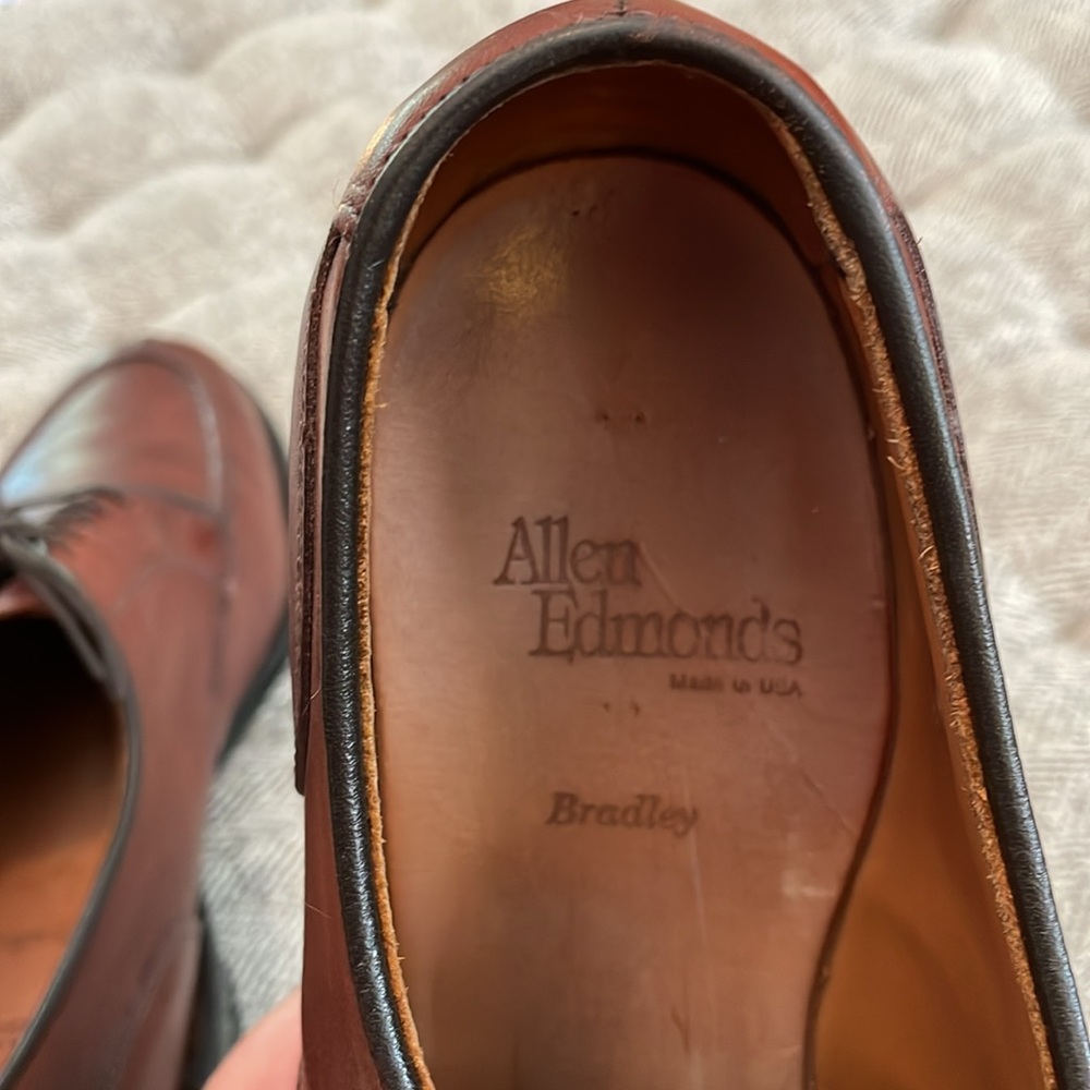 Allen Edmonds Bradley split-toe size 9.5 - Picture 4 of 10